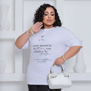 (PLUS) IF YOU were - Algodao Oversized