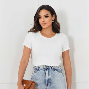 Blusa Canelado Cameron