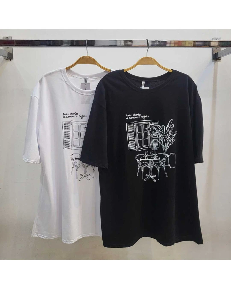 (PLUS) Varanda - Algodao Oversized