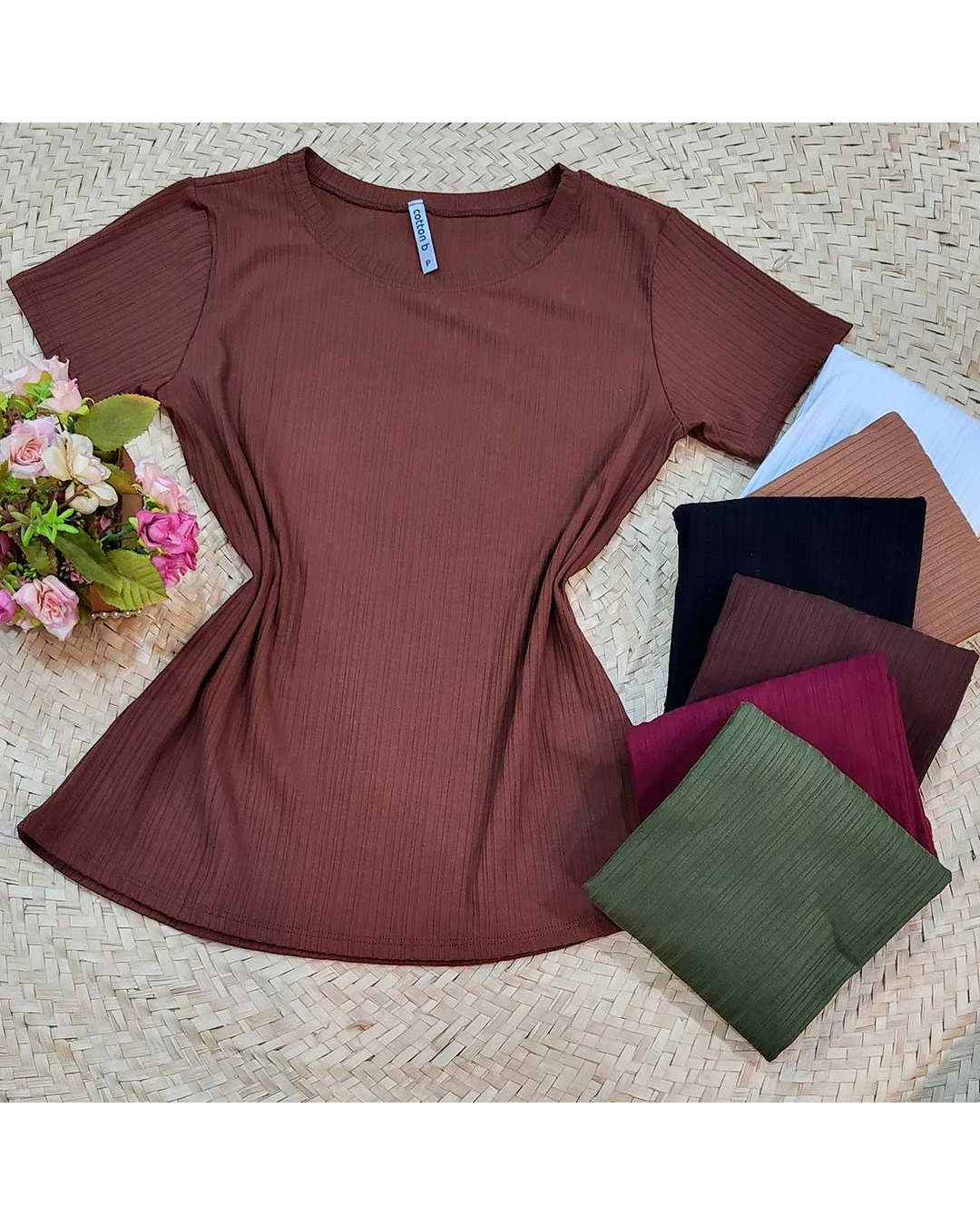 Blusa Canelado Cameron Blusa Canelado Cameron